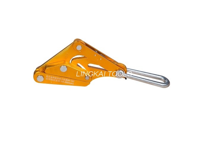 Kullanväriset kiristävät yläjohdot työkalut, Power Construction Wire Grip Clamp