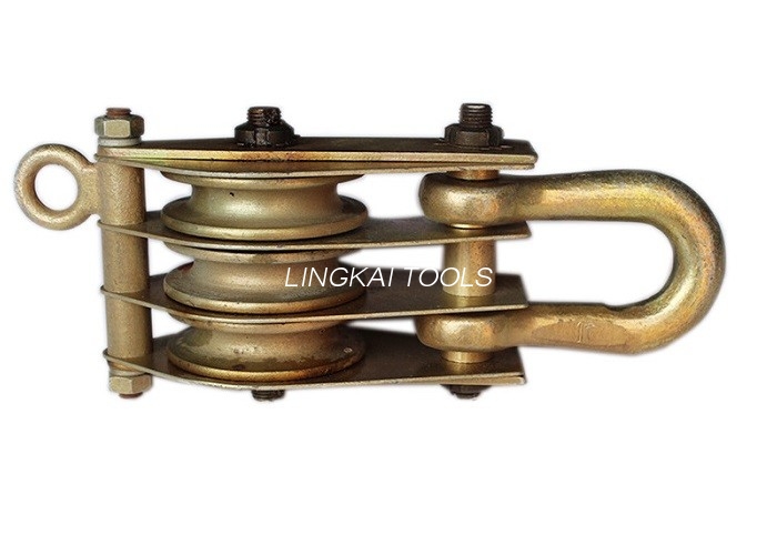 15T Heavy Duty Steel Snatch nostotarvike ilmajohtojen rakentamiseen