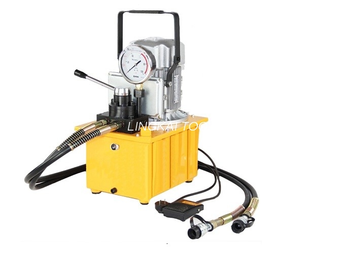 Kaksoiskäyttöinen sähköinen hydraulipumppu HBB-700AB manuaaliventtiilin ohjaama työkalu
