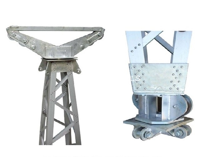 Runkotyylinen tornin pystytystyökalut sisäripustushila Gin-tanko Derrick Crane