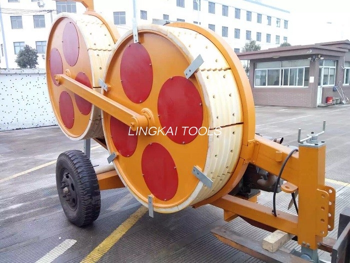 Vaijeriköydet Hydraulisten voimajohtojen kiinnityslaitteet MC Nylon Bull Wheel -pyörällä