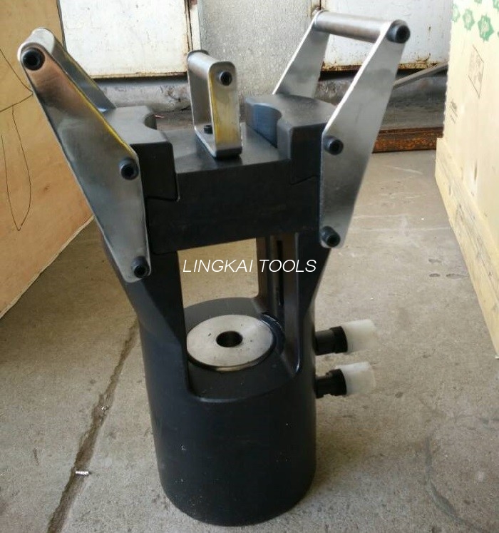 1250KN vaijeri-hydraulinen kompressori, 24 mm:n isku 14-76 mm:n liittimien puristamiseen