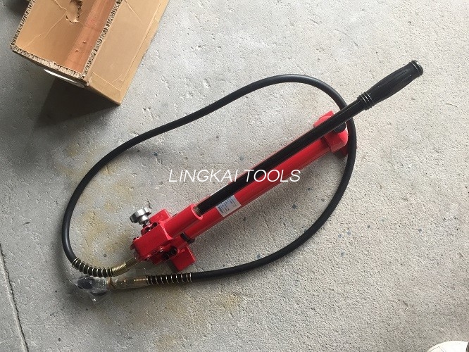 700 Bar 1000psi Protable käsikäyttöinen hydraulipumppu 900CC Öljykapasiteetti Kestävä