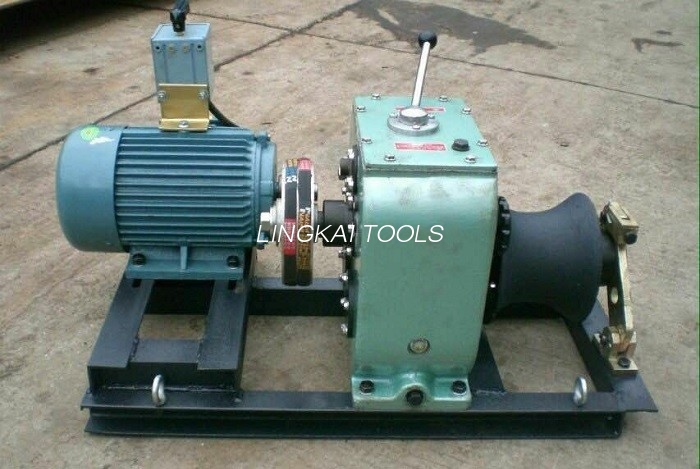 Line Construction Tool 3 tonnin kaapelivinssin vedin 3 kW:n sähkömoottorilla