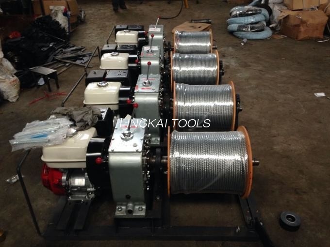 Wire Take Up Kaapeli Vinssi Vetäjä Stringing Machine 20KN vetovoima