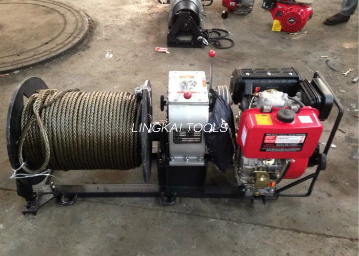 Kapasiteetti 30 KN 3 Ton Power Puller Vinssi Veto / Nosto 8m / Min Nopea vetonopeus