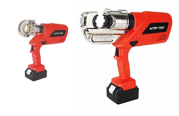 Manuaalinen akkukäyttöinen hydraulipuristustyökalu kaapelikengän puristustyökalu 16 - 400 mm2