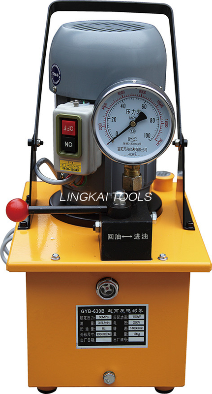 Kaksivaiheinen 3,0 kW:n hydraulipuristustyökalu sähkökäyttöinen pumppu